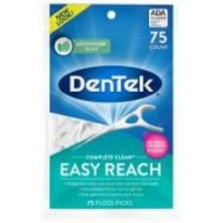 Зубная нить-флосс Den Tek Комплексное очищение 75 шт.