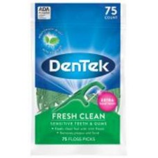 Зубная нить-флосс Den Tek Освежающее очищение 75 шт.