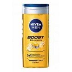 Гель для душа Nivea Boost 3 в 1 для тела, лица и волос 250 мл Гель для душа Nivea Boost 3 в 1 для тела, лица и волос 250 мл