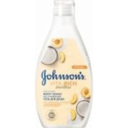 Гель для душа Johnson's с йогуртом, кокосом и экстрактом персика 250 мл