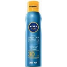 Спрей солнцезащитный Nivea Защита и легкость SPF 30 200 мл