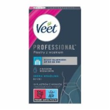 Восковые полоски Veet Professional для чувствительной кожи бикини и области подмышками 16 шт./уп.