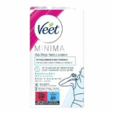 Восковые полоски Veet MINIMA для чувствительной кожи линии бикини и области под мышками гипоаллергенные 16 шт./уп.