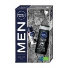 Косметический набор мужские Nivea Активная защита 2023
