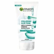 Гель-пена Garnier Skin Naturals очищающая гиалуроновая для нормальной и чувствительной кожи лицa 150 мл