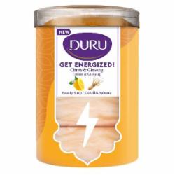 Мыло Duru Get Energized с экстрактом корня женьшеня и ароматом лимона 90 г 4 шт./уп.