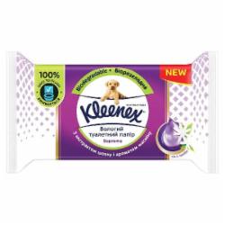 Влажная туалетная бумага Kleenex (5029053577517) одношаровий 38 шт.