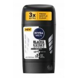 Антиперспирант для мужчин Nivea Black Pearl Черное и Белое Невидимый Original 50 мл