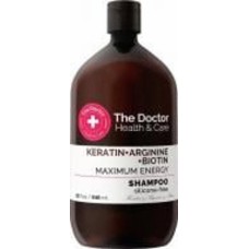 Шампунь The Doctor Health&Care Keratin + Arginine + Biotin максимум энергии 946 мл