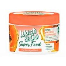 Маска для волос Wash&Go Super Food с папайей и морингой 300 мл