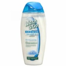 Шампунь-гель Wash&Go 2 в 1 Свежесть и бодрость в водяной мяте 250 мл