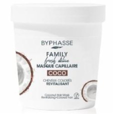 Маска Byphasse FAMILY FRESH DELICE для окрашенных волос с кокосом 250 мл