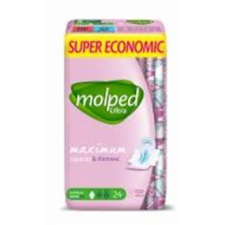 Прокладки гигиенические Molped normal 4 капли 24 шт.
