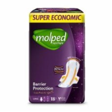 Прокладки гигиенические Molped SuperNight long 18 шт. Прокладки гигиенические Molped SuperNight long 18 шт.