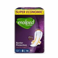 Прокладки гигиенические Molped SuperNight Extra long 16 шт. Прокладки гигиенические Molped SuperNight Extra long 16 шт.
