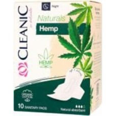 Прокладки гигиенические Cleanic Naturals Hemp 3 капли 10 шт.