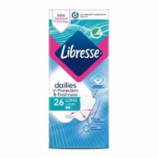 Прокладки ежедневные Libresse Long 26 шт. Прокладки ежедневные Libresse Long 26 шт.