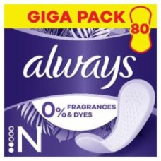 Прокладки ежедневные Always Daily Fresh Normal Без запаха 80 шт. Прокладки ежедневные Always Daily Fresh Normal Без запаха 80 шт.