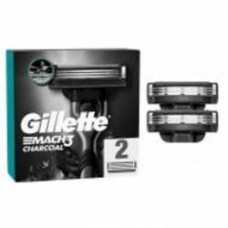 Сменный картридж GILLETTE Mach 3 Charcoal 2 шт.