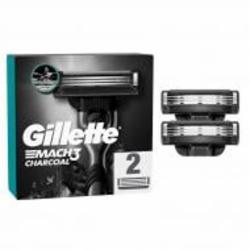 Сменный картридж GILLETTE Mach 3 Charcoal 2 шт.