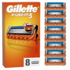 Сменный картридж GILLETTE Fusion 5 new 8 шт.