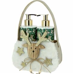 Набор подарочный унисекс Vivian Gray Natural X-Mas Мыло жидкое & лосьон для рук Gruner & Zitrus