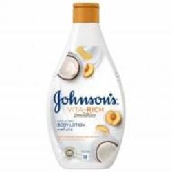 Лосьон для тела Johnson's Baby VITA-RICH Смузи Расслабляющий с йогуртом, кокосом и экстрактом персика 400 мл