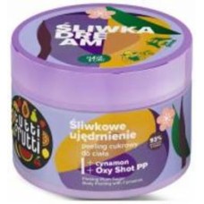 Скраб для тела сахарный Tutti Frutti Farmona слива и корица регенерирующий 300 г