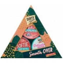 Подарочный набор для женщин Dirty Works Smooth Over Body Butter Trio
