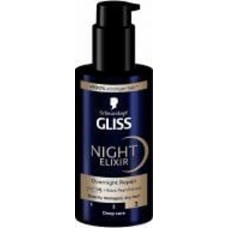 Масло-сыворотка GLISS для тонкого і ослабленого волосся Night Elixir 100 мл