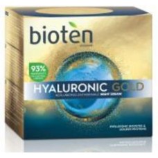 Крем для лица ночной ночной BIOTEN Hyaluronic Gold 50 мл