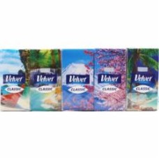 Носовые платочки кармашки Velvet 3 слоя 10 шт.