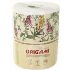 Бумажные полотенца ORIGAMI 350 отрывов двухслойная 1 шт.