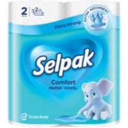 Бумажные полотенца Selpak Comfort трехслойная 2 шт.