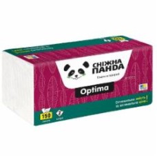 Бумажные полотенца Сніжна Панда Optima двошаровий 150 шт.