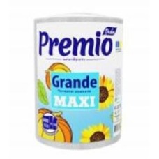 Бумажные полотенца Диво Premio GRANDE MAXI двошаровий 6 шт.