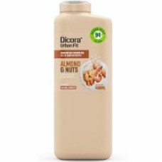 Гель для душа DICORA Urban Fit с витамином B Миндаль и орехи 400 мл
