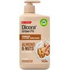Гель для душа DICORA Urban Fit Миндаль и орехи 825 мл