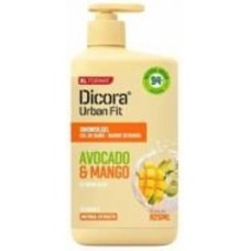Гель для душа DICORA Urban Fit Манго и авокадо 825 мл