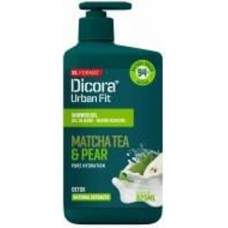 Гель для душа DICORA Urban Fit Чай Матча и груша 825 мл