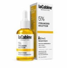 Крем-сыворотка LaCabine 5% Ceramides 2 in 1 для питания и увлажнения сухой кожи лица 30 мл