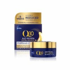 Крем для лица ночной Nivea Q10 Восстанавливающий Против морщин 50 мл