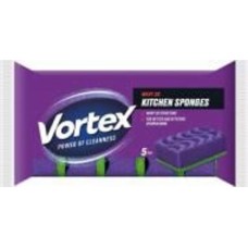 Губка универсальная Vortex (3d-структура) 5 шт.