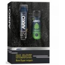 Подарочный набор для мужчин Arko Black