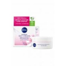 Крем для лица денний Nivea питательный SPF 15 «Интенсивное увлажнение 24 часа» 50 мл