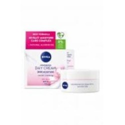 Крем для лица денний Nivea питательный SPF 15 «Интенсивное увлажнение 24 часа» 50 мл