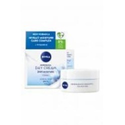 Крем для лица денний Nivea освежающий SPF 15 «Интенсивное увлажнение 24 часа» 50 мл