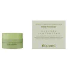 Крем для кожи вокруг глаз Nacomi Avocado + Ceramides регенерирующий 15 мл