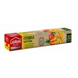 Пленка пищевая LIGNUM 29 см х 30 м в коробке с ножом-пилкою