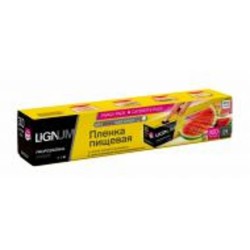 Пленка пищевая LIGNUM 29 см х 300 м в коробке с ножом-слайдером